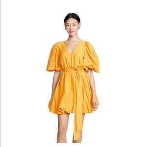 Rhode Marni Dress, Bright Saffron (Yellow), Small